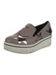 Stella McCartney Leather Wedge Sneakers