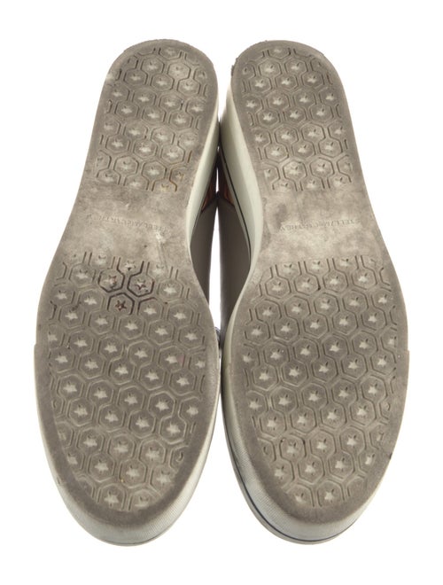 Stella McCartney Leather Wedge Sneakers