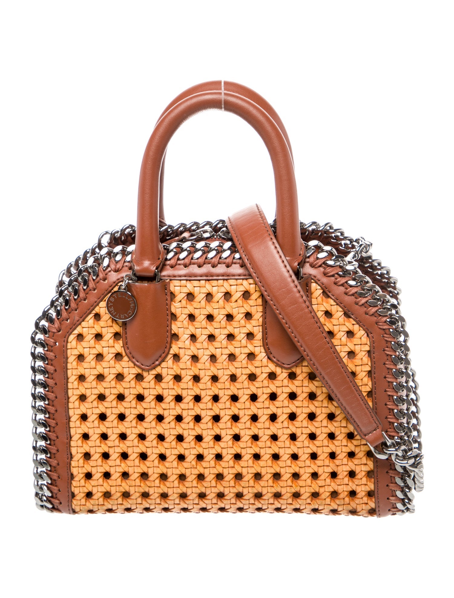 Stella McCartney Vegetarian Leather Top Handle Bag