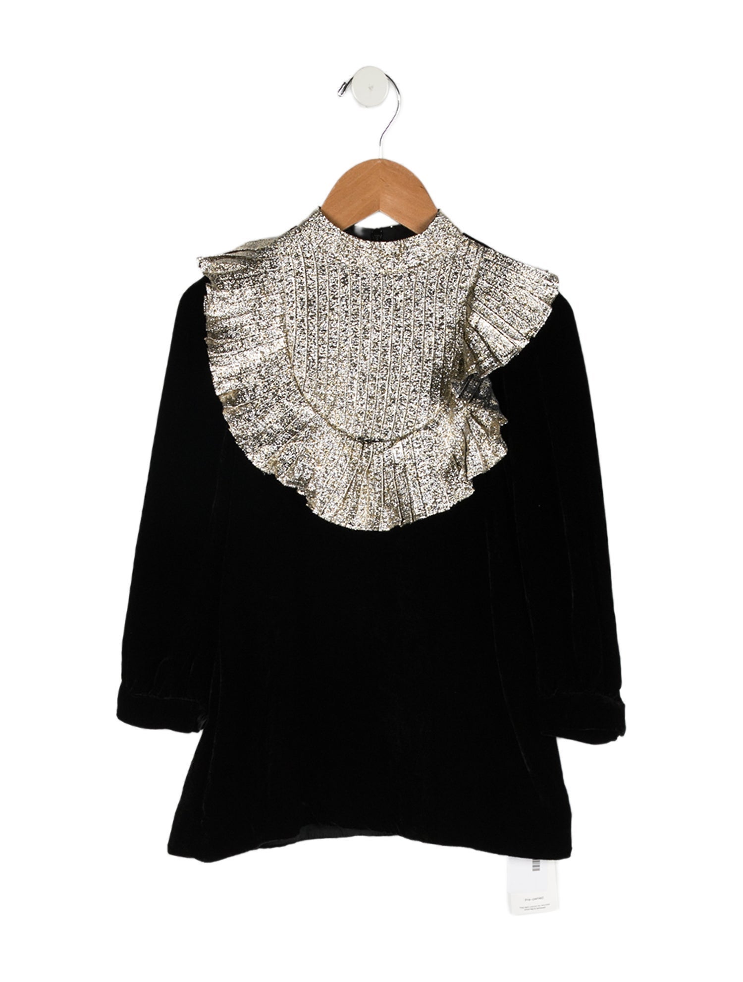 Stella McCartney Toddler Girls' Velvet Long Sleeve Dress