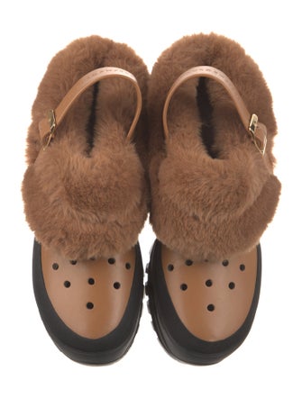 Stella McCartney Vegetarian Leather Lasercut Accents Lace-Up Boots