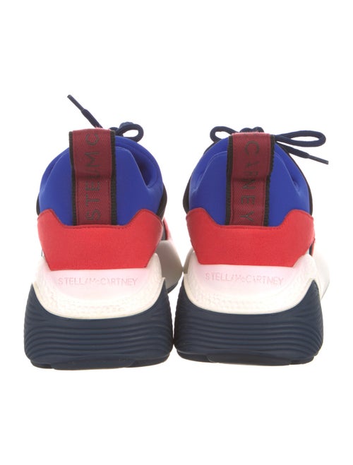 Stella McCartney Neoprene Colorblock Pattern Chunky Sneakers