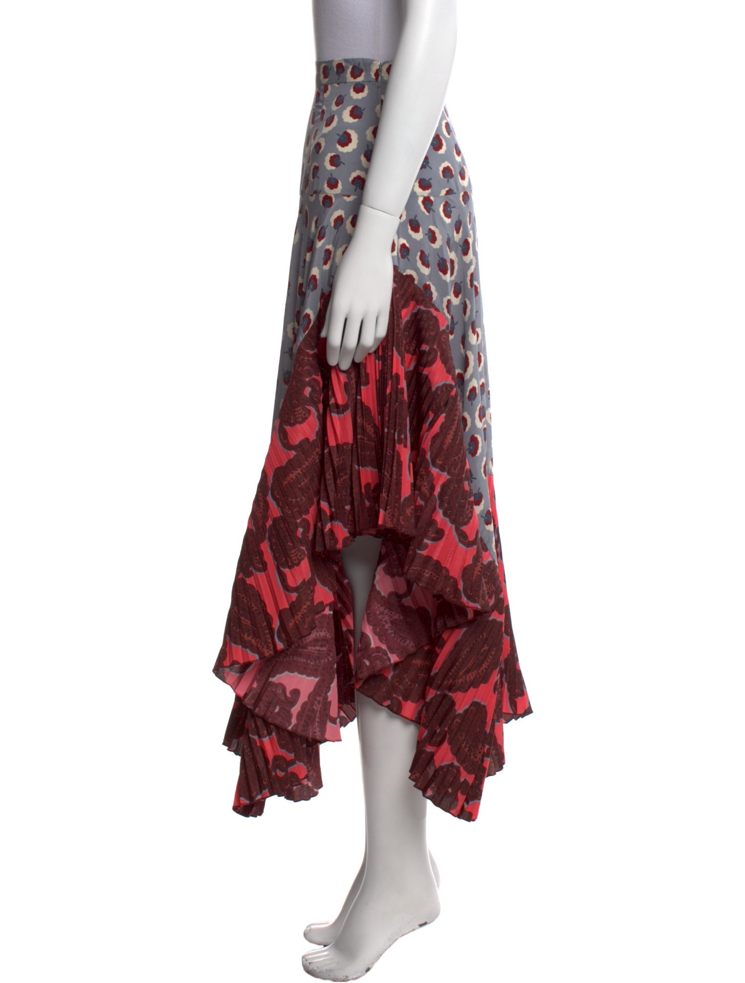 Stella McCartney Silk Midi Length Skirt