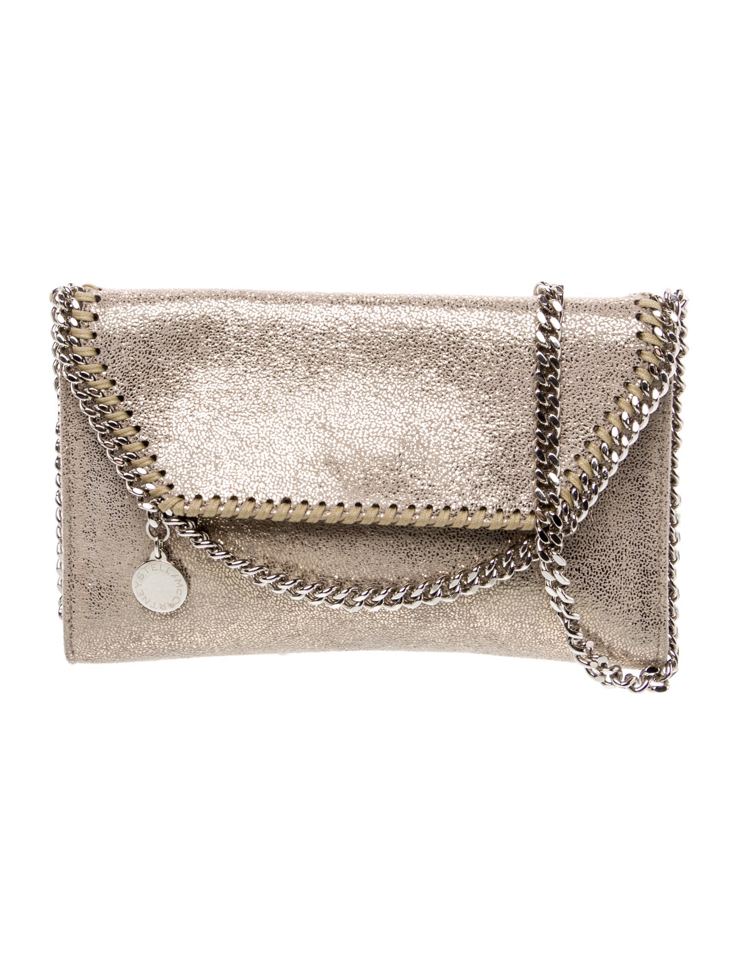 Stella McCartney Vegetarian Suede Clutch
