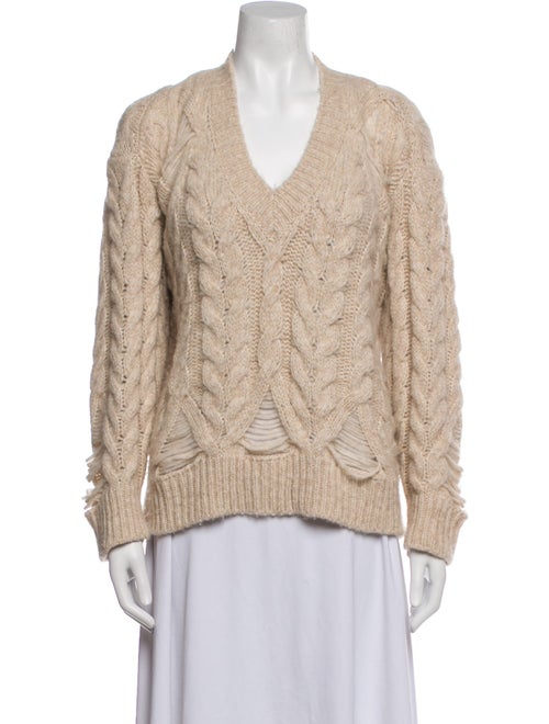 Stella McCartney Alpaca V-Neck Sweater
