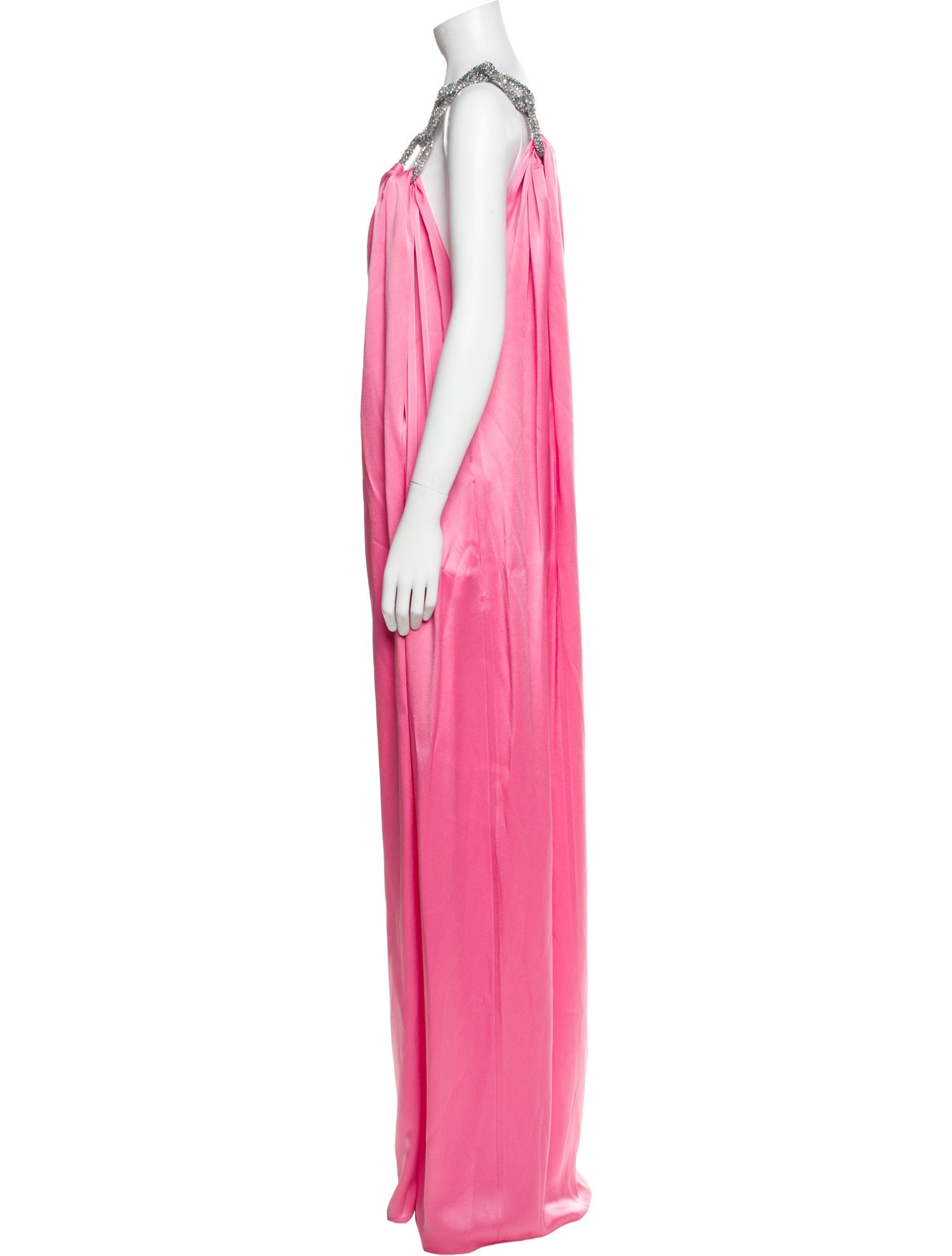 Stella McCartney One-Shoulder Long Dress