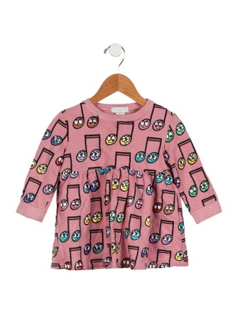 Stella McCartney Girls' Long Sleeve Printed Dress