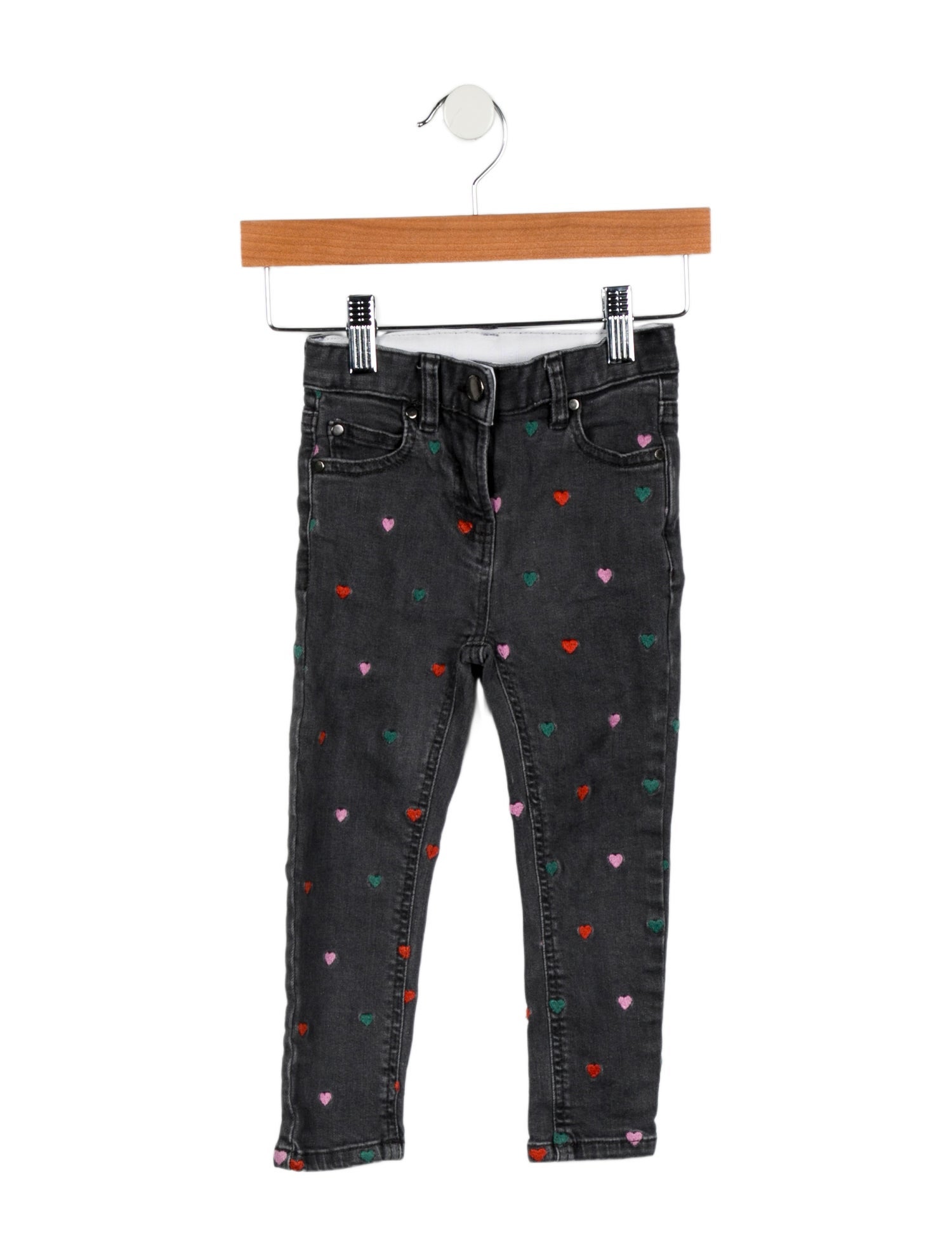 Stella McCartney Girls' Embroidered Skinny Jeans