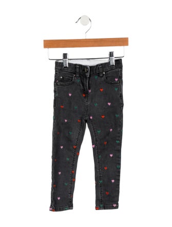 Stella McCartney Girls' Embroidered Skinny Jeans
