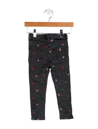 Stella McCartney Girls' Embroidered Skinny Jeans