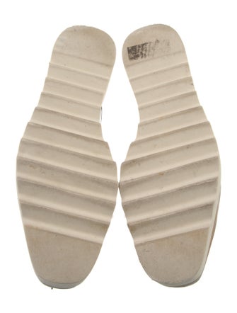 Stella McCartney Leather Printed Oxfords