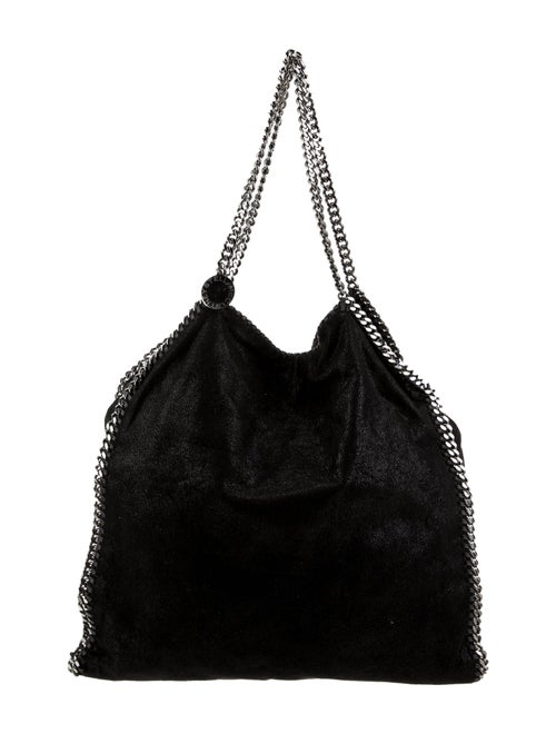 Stella McCartney Vegetarian Suede Top Handle Bag