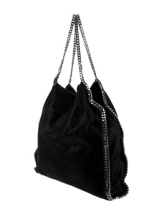 Stella McCartney Vegetarian Suede Top Handle Bag