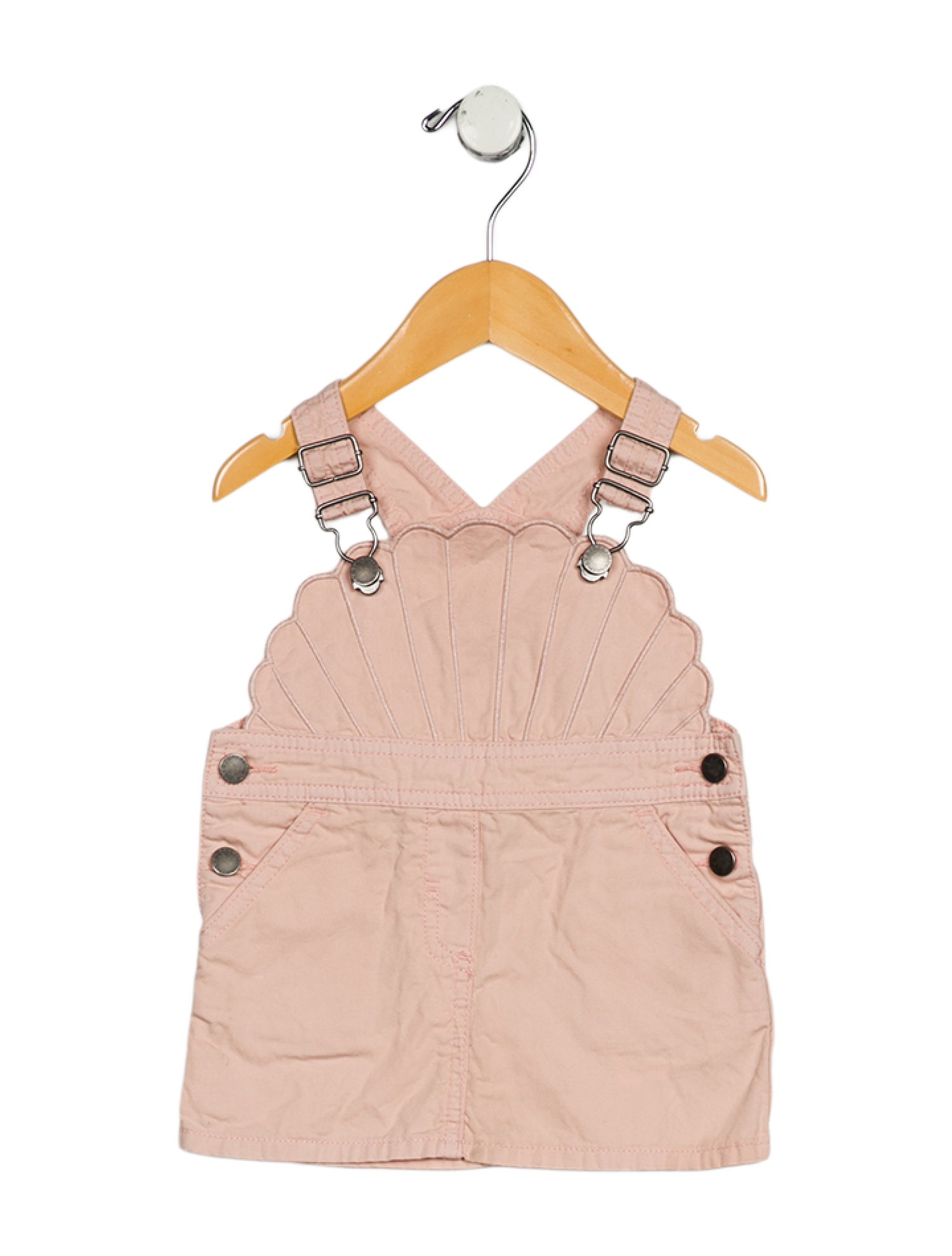 Stella McCartney infant girls' pink overall dress