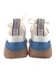 Stella McCartney Suede Colorblock Pattern Chunky Sneakers