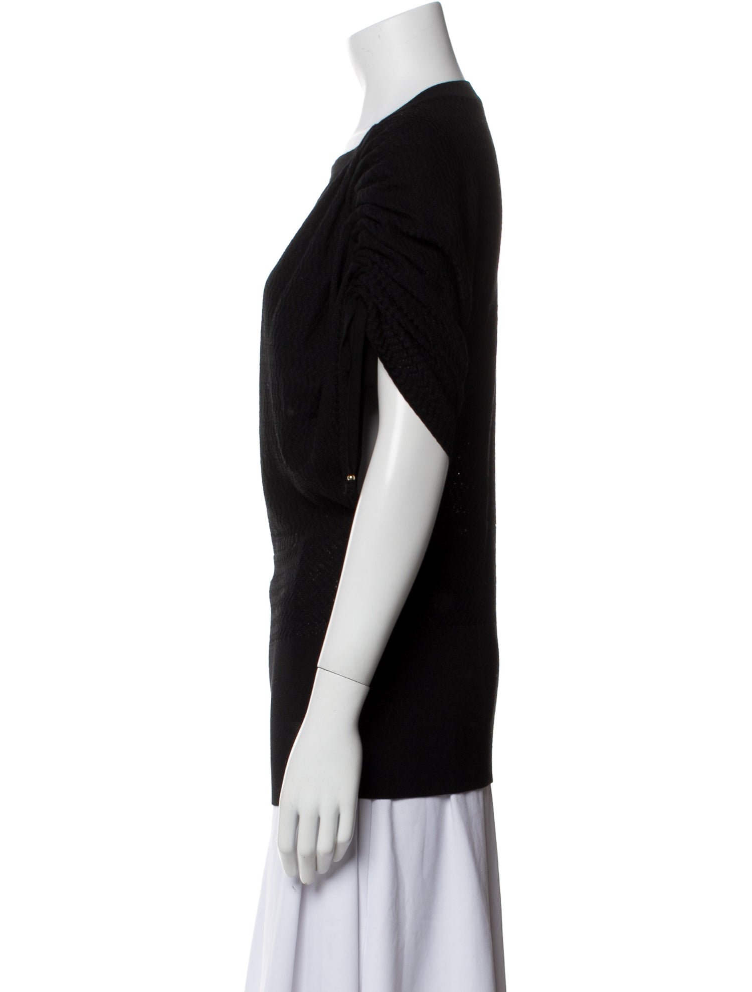 Stella McCartney Wool Square Neckline Top