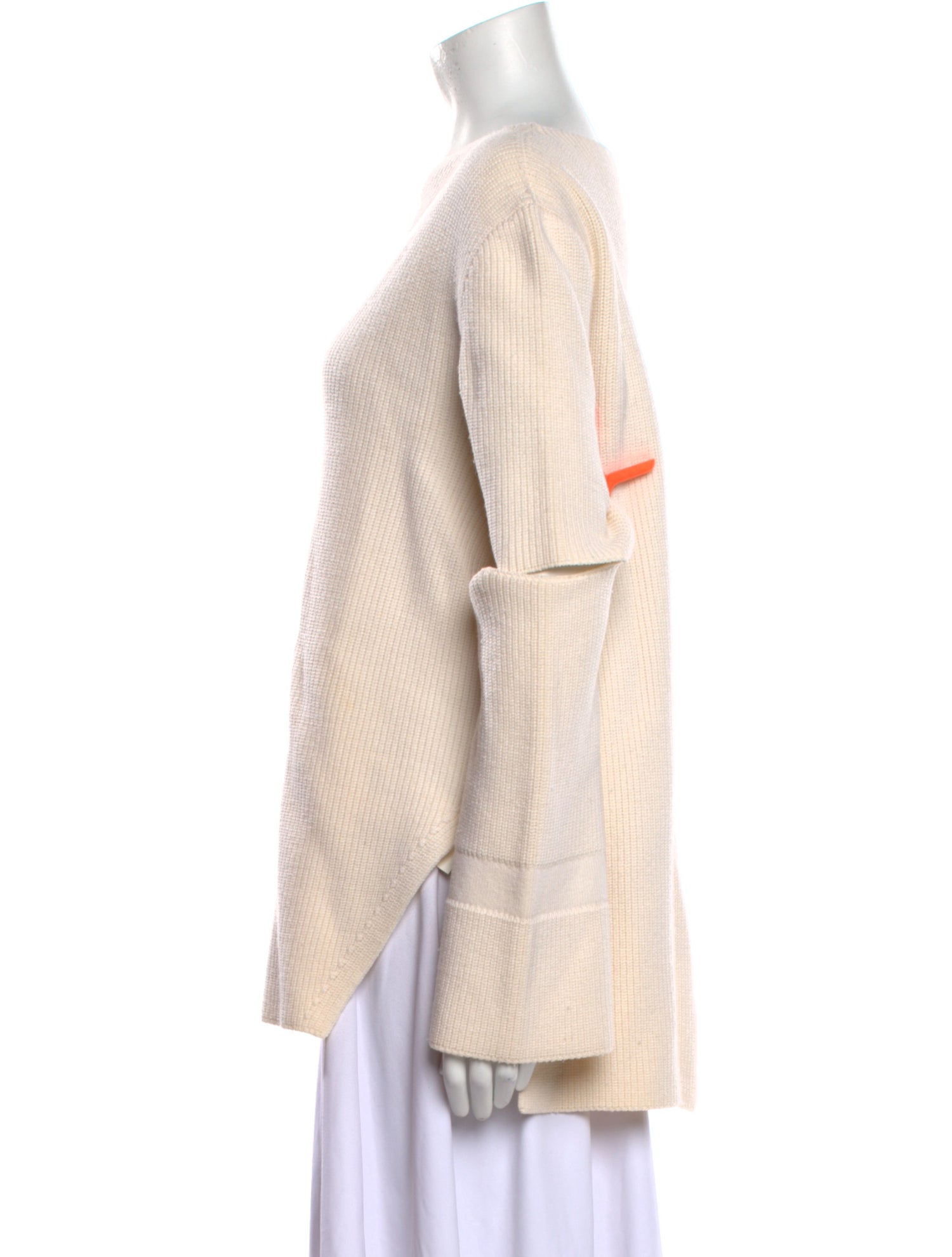 Stella McCartney Virgin Wool Bateau Neckline Sweater