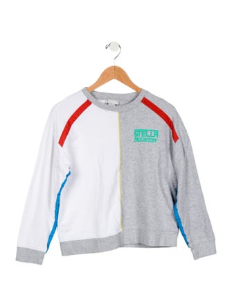 Stella McCartney Kids' Logo Graphic Crew Neck Sweatshirt