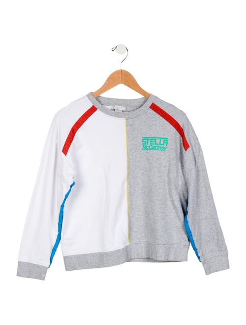 Stella McCartney Kids' Logo Graphic Crew Neck Sweatshirt