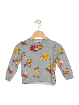 Stella McCartney Girls' Floral Print Sweatshirt