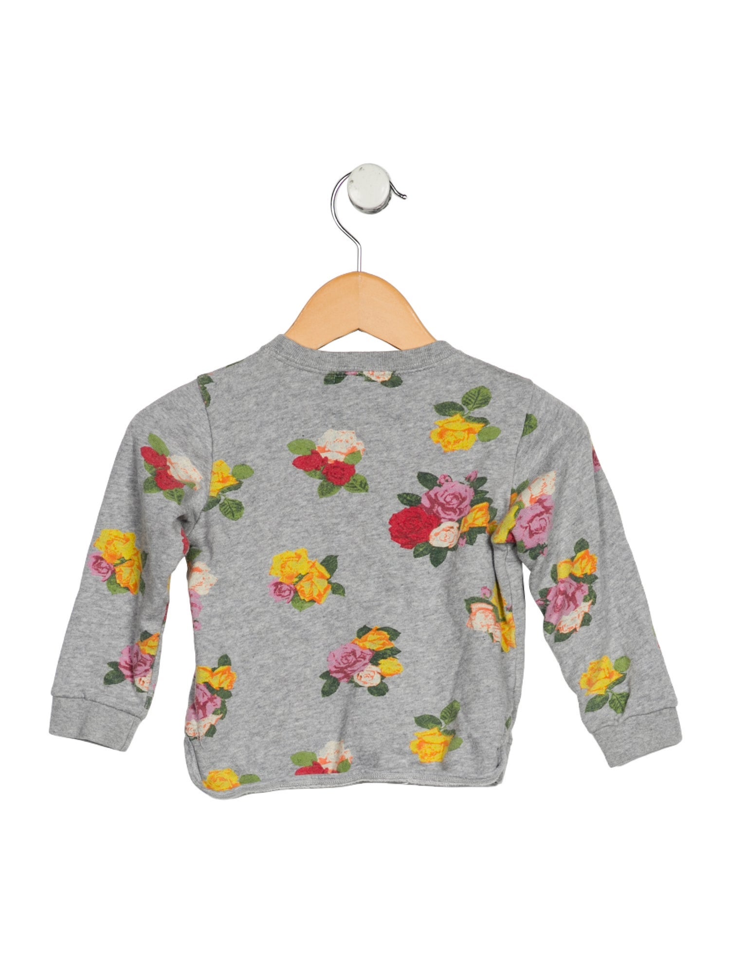 Stella McCartney Girls' Floral Print Sweatshirt