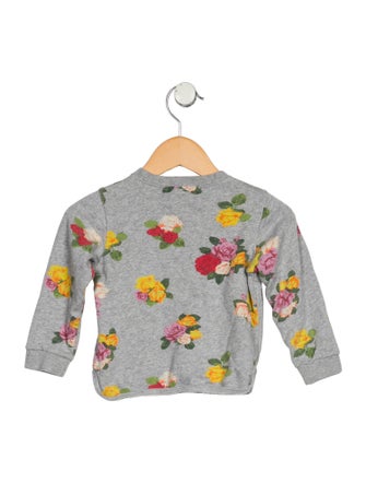 Stella McCartney Girls' Floral Print Sweatshirt