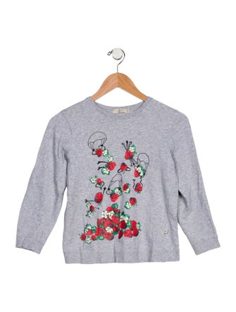 Stella McCartney Girls' Graphic Cotton Sweater
