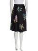 Stella McCartney Floral Print Knee-Length Skirt
