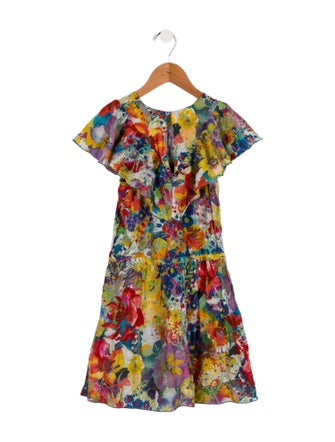 Stella McCartney Girls' Floral Printed Dress