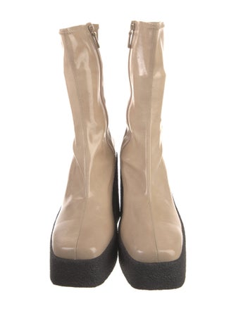 Stella McCartney Vegetarian Patent Leather Boots