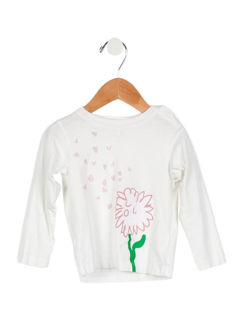 Stella McCartney Infant Girls' Floral Print Long Sleeve Shirt