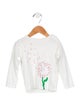 Stella McCartney Infant Girls' Floral Print Long Sleeve Shirt