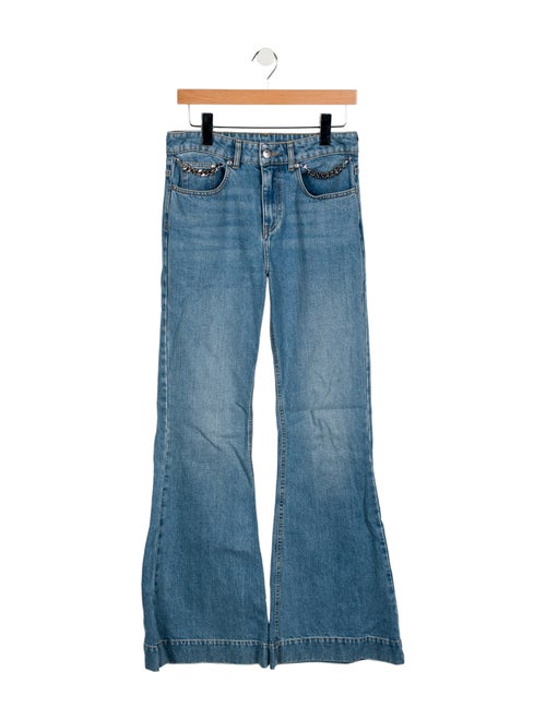 Stella McCartney Mid-Rise Wide Leg Jeans