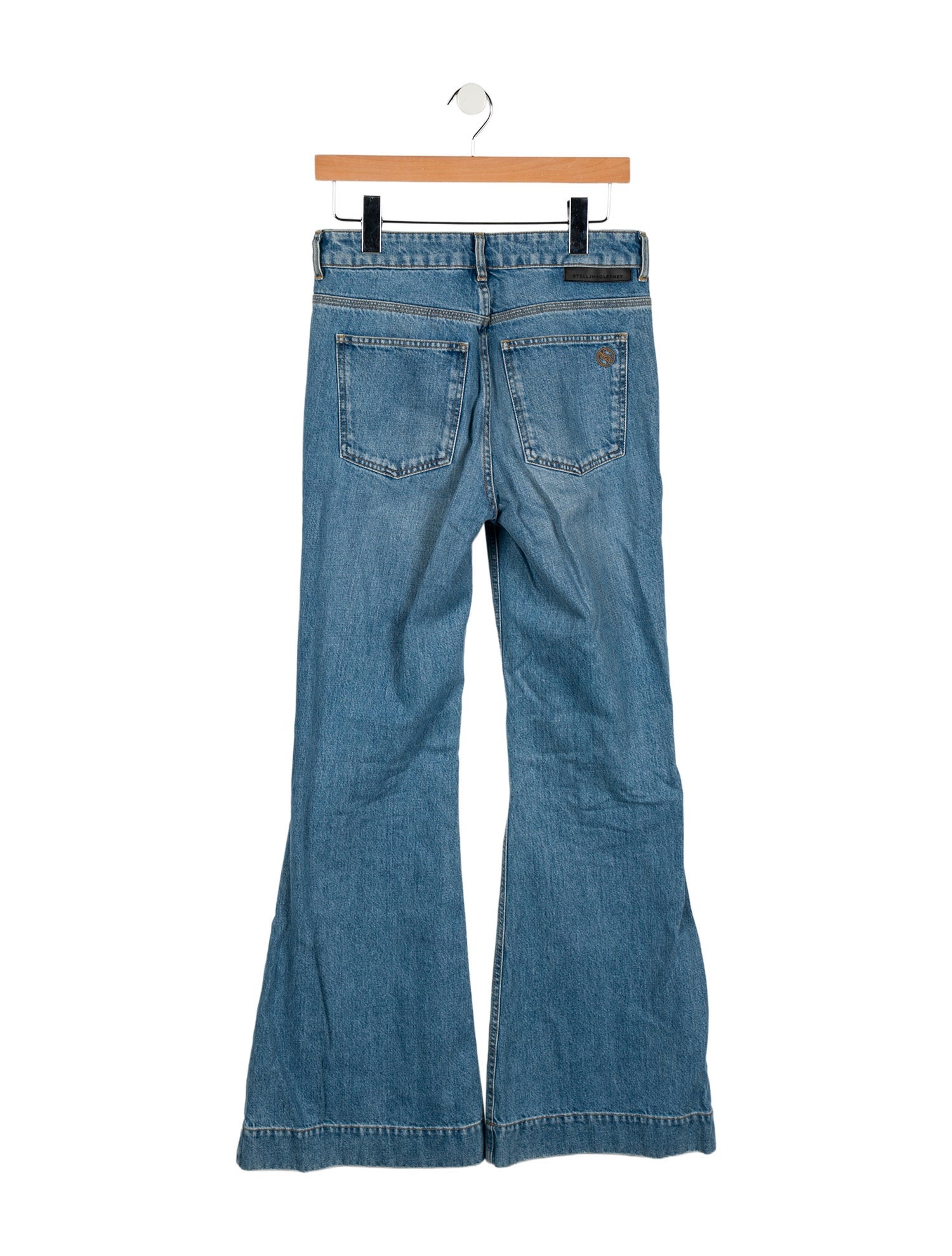 Stella McCartney Mid-Rise Wide Leg Jeans