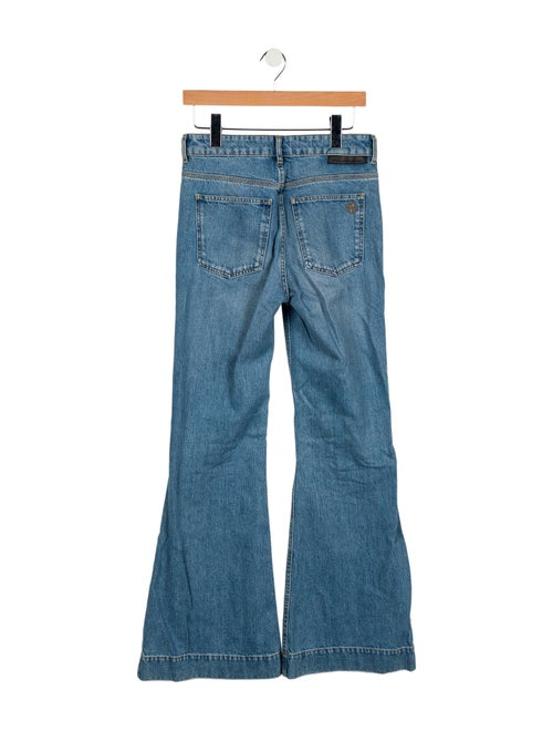 Stella McCartney Mid-Rise Wide Leg Jeans