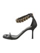 Stella McCartney Vegetarian Leather Chain-Link Accents Sandals