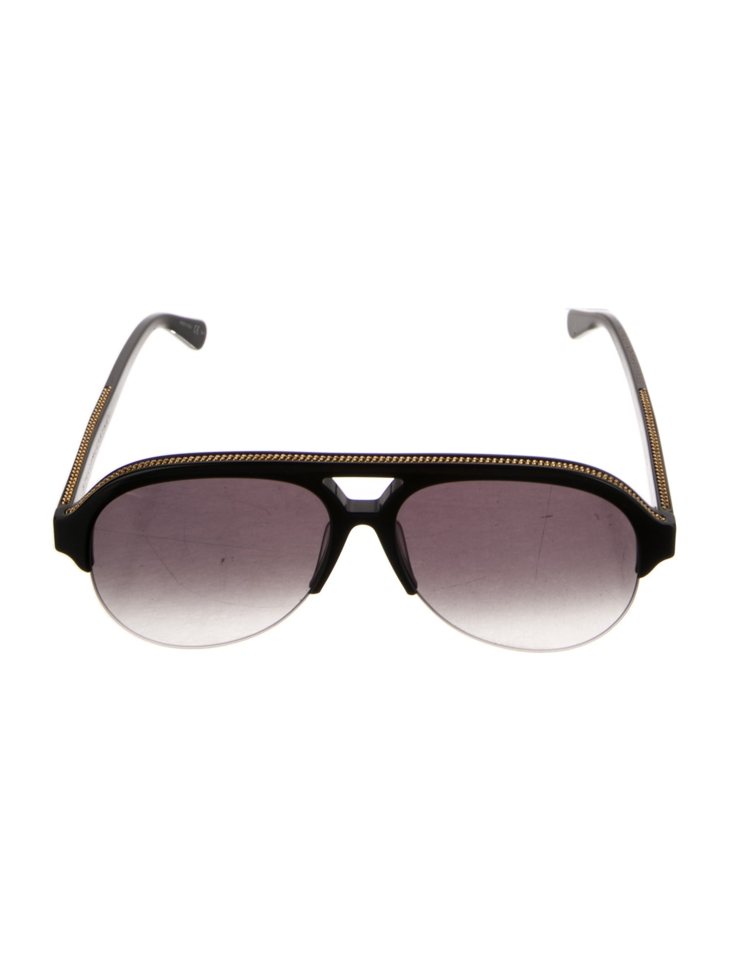Stella McCartney Aviator Gradient Sunglasses