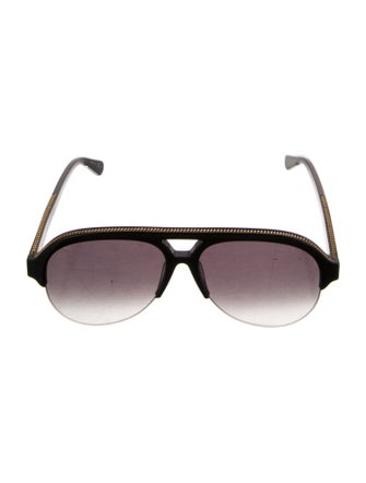 Stella McCartney Aviator Gradient Sunglasses