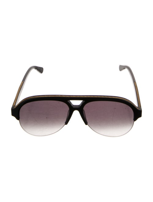 Stella McCartney Aviator Gradient Sunglasses