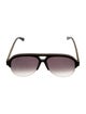 Stella McCartney Aviator Gradient Sunglasses