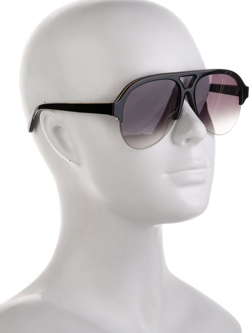 Stella McCartney Aviator Gradient Sunglasses