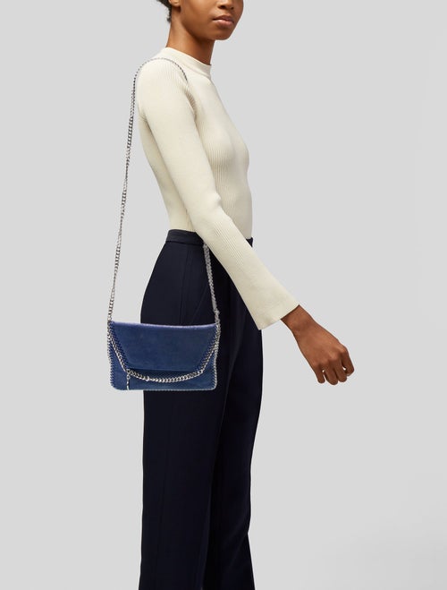Stella McCartney Vegetarian Suede Crossbody Bag