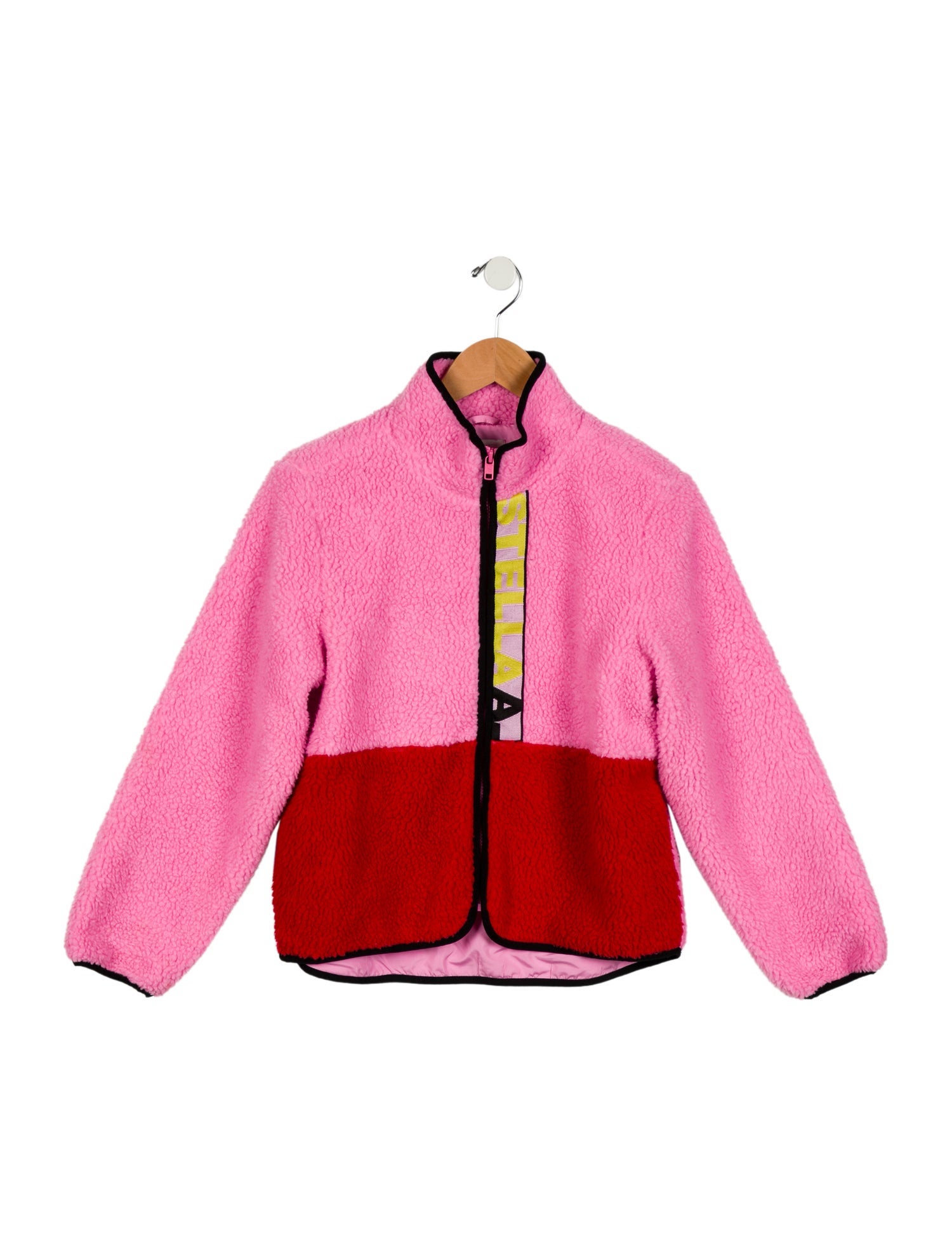 Stella McCartney Girls' Faux Fleece Jacket
