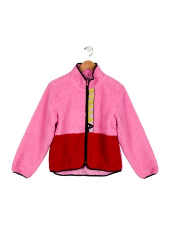 Stella McCartney Girls' Faux Fleece Jacket