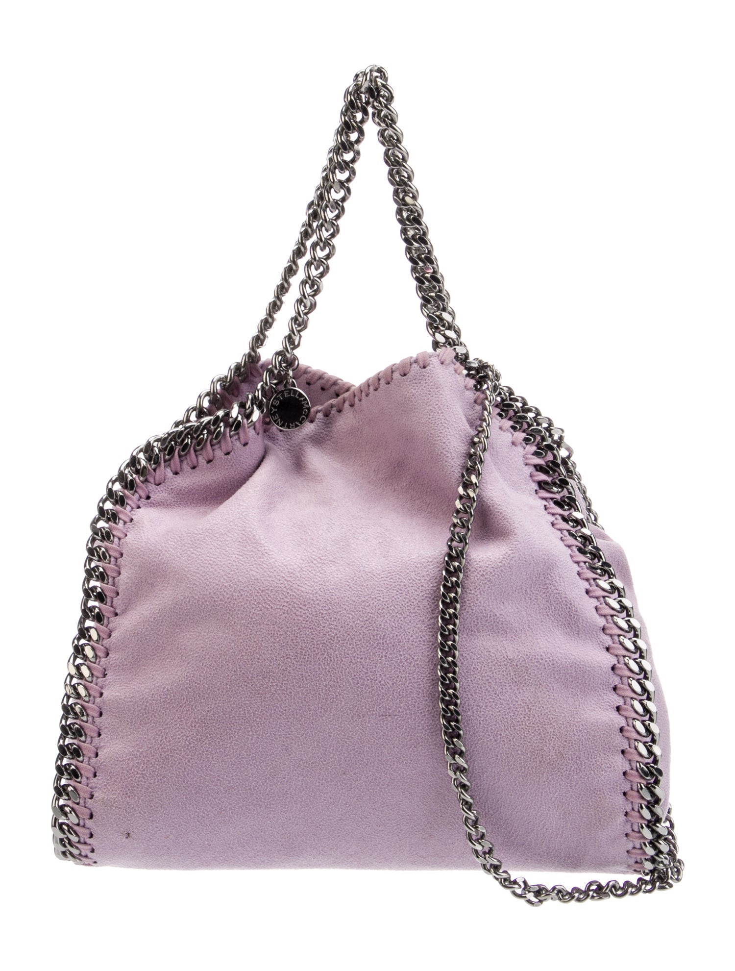 Stella McCartney Vegetarian Suede Shoulder Bag