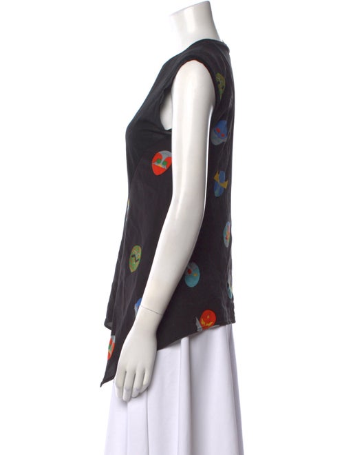 Stella McCartney Printed Crew Neck Top