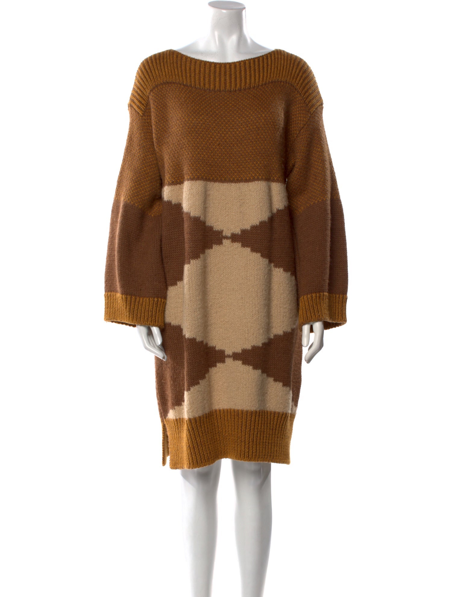 Stella McCartney Virgin Wool Mini Dress