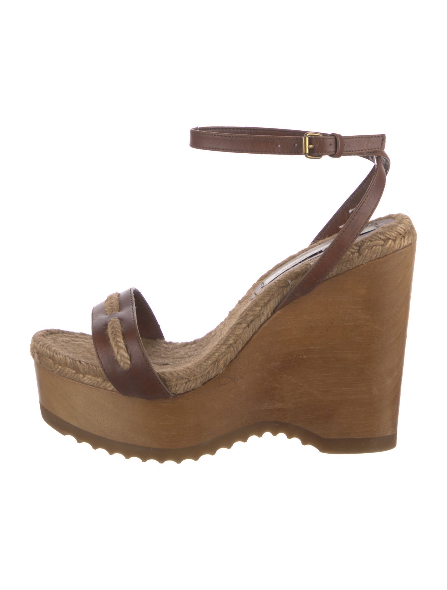 Stella McCartney Leather Espadrilles