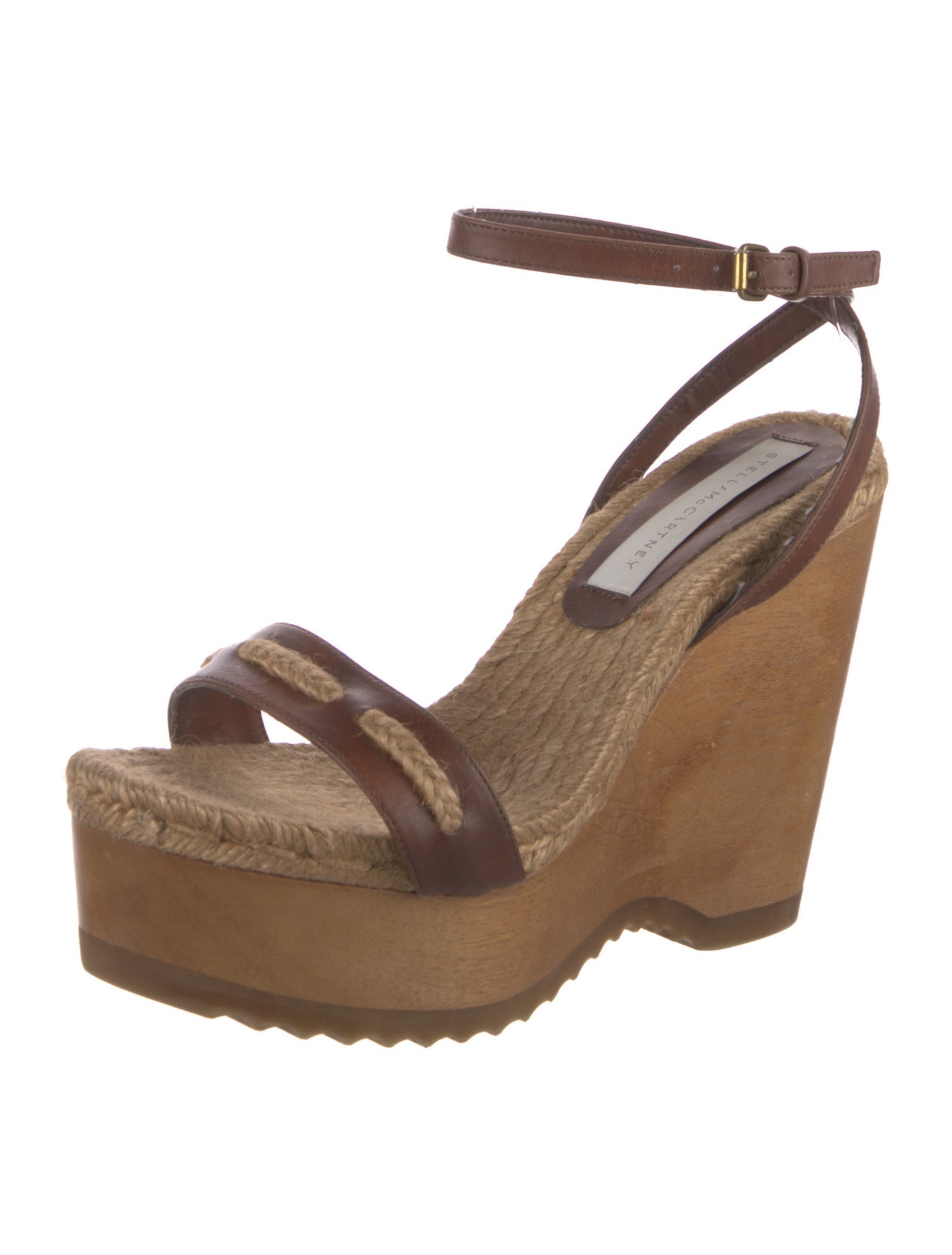 Stella McCartney Leather Espadrilles