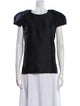 Stella McCartney Crew Neck Short Sleeve Blouse